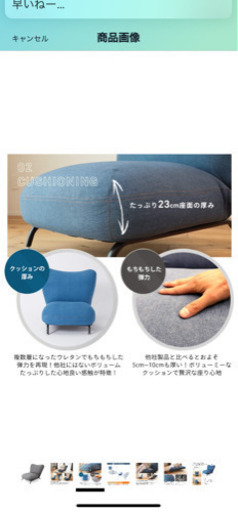 Amazon購入美品楽々ソファー