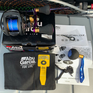 釣り アブガルシア ベイトロッド リールセット