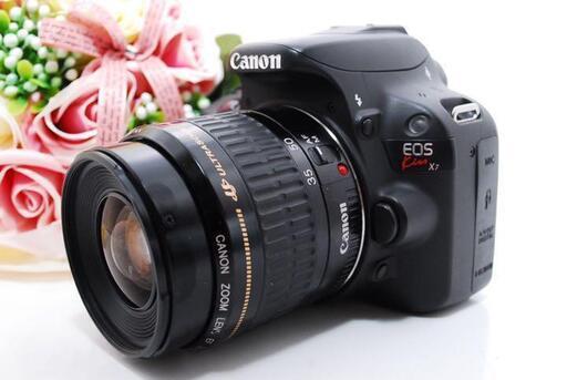 ★全国発送対応★【お得なWi-Fiセット】◆超軽量◆Canon kiss x7 レンズセット★