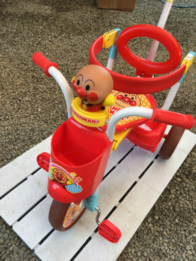【商談中】アンパンマン  折りたたみ 三輪車