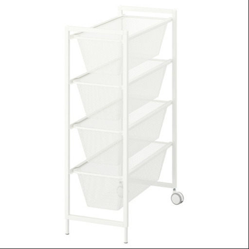 IKEA JONAXEL メッシュバスケット ワゴン