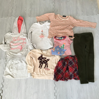 オシャレ女の子 秋冬 まとめ売り サイズ100 の画像