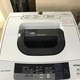 日立 HITACHI NW-5WR 2016年製 5kg 洗濯機