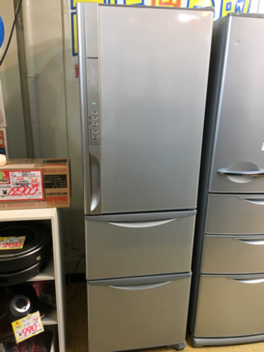 2014年製 HITACHI 315L冷蔵庫 真空チルド R-K320EV 日立