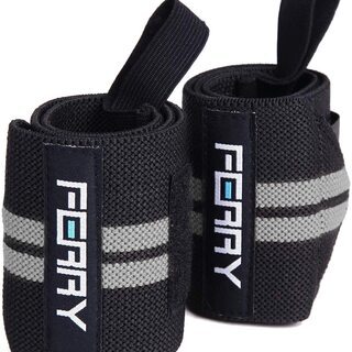 【新品】リストラップ ウエイトトレーニング 手首固定 （2枚組）...