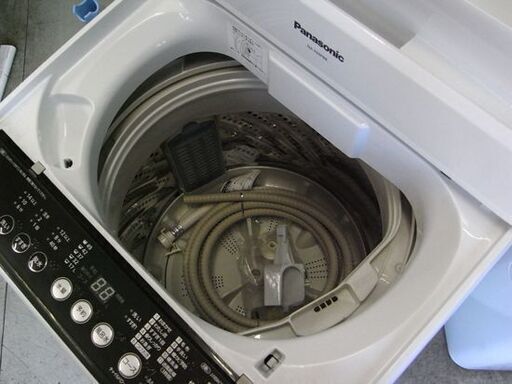 洗濯機 6.0kg 2015年製 パナソニック NA-F60PB8 Panasonic 白