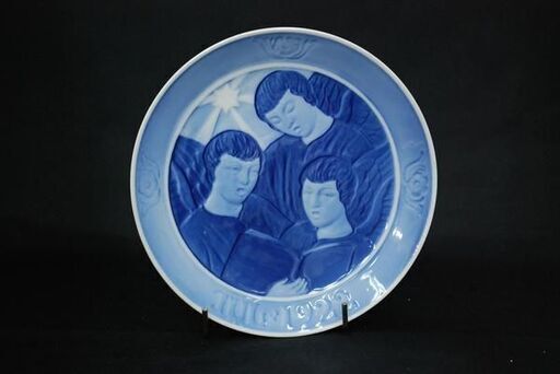 【WE】ロイヤルコペンハーゲン イヤープレート 1922「三人の歌う天使」