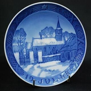 WE】ロイヤルコペンハーゲン イヤープレート 1948「ヌードゥボ教会」