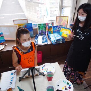 【副業・スキルアップ】未経験から絵の先生になれる、ペイントインストラクター認定講座（東京世田谷）の画像