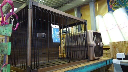 【店舗同時販売中】ペットケージ　デザインがカッコイイ【店頭ご来店購入限定】