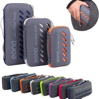 【新品】【全8色】【Sサイズ】スポーツ タオル ジムタオル 速乾タオル 旅行 バスタオル 吸水速乾タオル 収納ボックス付き 超やわらかい 吸水 速乾 防臭 耐久性 持ち運び便利 登山 速乾 コンパクトタオル アウトドア・水泳・スポーツ・フィットネス・キャンプに最適 大人用 子供用の画像