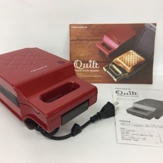 【未使用】recolte プレスサンドメーカーの画像