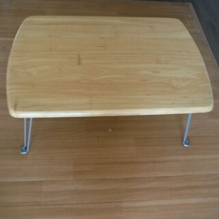 折り畳み式ちゃぶ台（テーブル）の画像