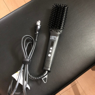 SALONIA サロニア ヒートブラシ ヘアアイロンスリムタイプの画像
