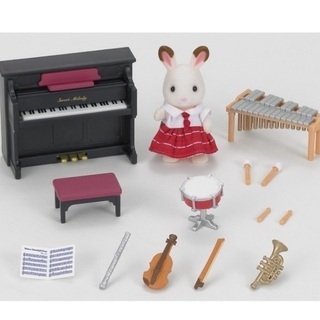 ◆新品未開封◆ 日本版エポック社　シルバニアファミリー　みんなの音楽会セットの画像
