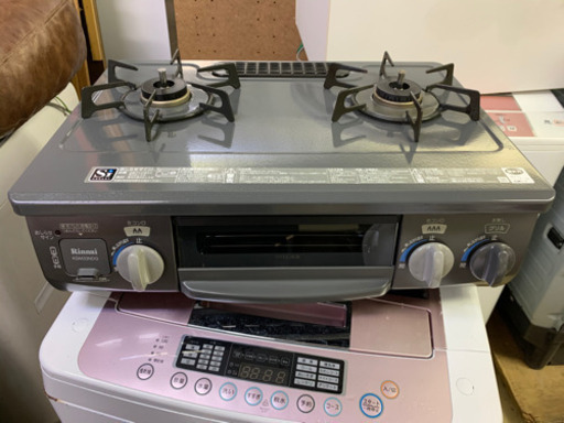 都市ガス ガスコンロ 都市ガス 右側強火力  しげん屋