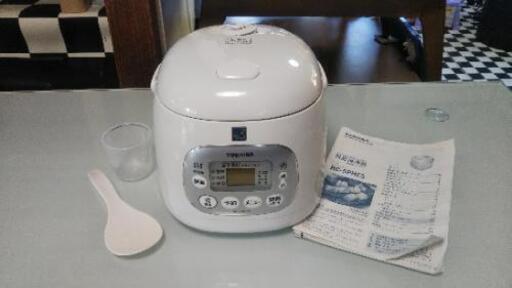 【リサイクルサービス八光　田上店　安心の1か月保証】東芝　IH保温釜　3合炊き　RC-5PHE5