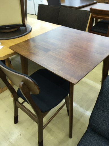 大川家具　ダイニング2点セット