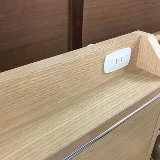 ニトリ　セミダブルベッド　②の画像