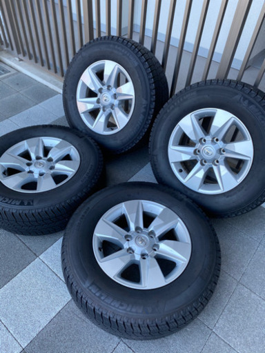プラド　純正ホイール　タイヤセット