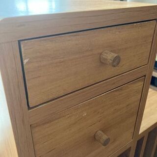 テレビ台＋チェストラックセットの画像