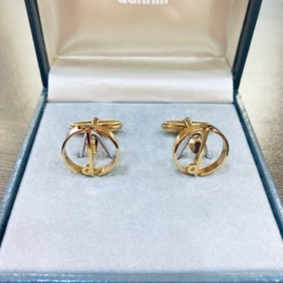 店頭販売済　★ dunhill ホールマークカフス ★の画像