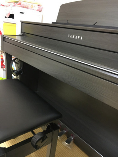 YAMAHA 電子ピアノ　黒木目調