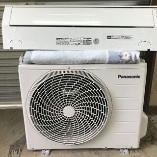 ②■2017年製■Panasonic/パナソニック■ルームエアコン■主に６畳用■CS-J227C-W■2.2Kw■インバーター冷暖房除湿■リモコン付■引き取り限定■