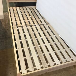 無印良品　シングルベッドの画像
