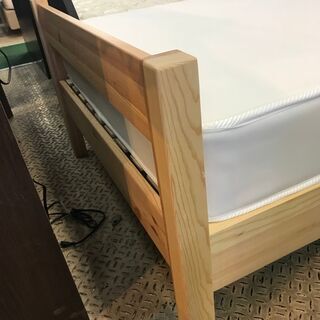 無印良品　シングルベッドの画像