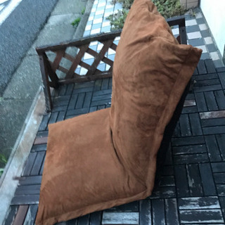 【本日限定！】座椅子 茶色の画像