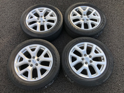 ☆エクストレイルt31後期　純正ホイール、タイヤ4本セット☆
