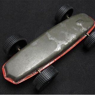 【HC】ヴィンテージ ブリキ 葉巻型フォーミュラー レースカー おもちゃの画像