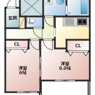 【小矢部2K】【ペット飼育可🐶】敷金礼金🌟手数料🌟インターネット...