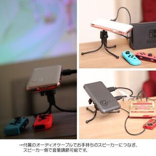 モバイルプロジェクター Android 7.1内蔵 32GB カベーニ KABENIの画像