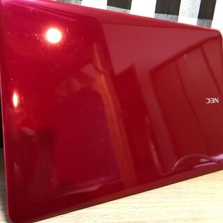 ☆彡💚爆速ＳＳＤ２４０ＧＢ／ＮＥＣリノベＰＣ💗高速ｉ５/女性にも人気のラズベリーレッド☆美品/Ｗｉｎ１０/Office2019付/15.6ｲﾝﾁ/メモリ4G/無線ＬＡＮ/ＤＶＤ・ＣＤ再生ソフト付　No.2009001の画像