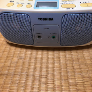 東芝のCDオーディオデッキの画像