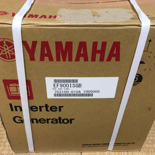 新品 ガス式 YAMAHA ヤマハ インバータ発電機　EF900iSGB