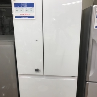 6ドア冷蔵庫 TOSHIBA 2018年 509リットル