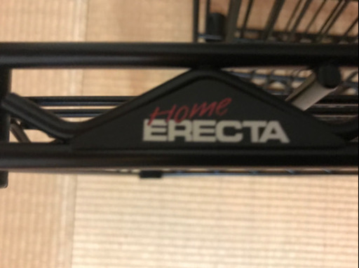 ホームエレクター製　スチールラック　一式　棚板四枚　w1200 x d450 x h1900