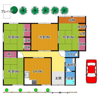 【賃貸】少し歩けば素敵な景色広がる平屋戸建て - 高松市