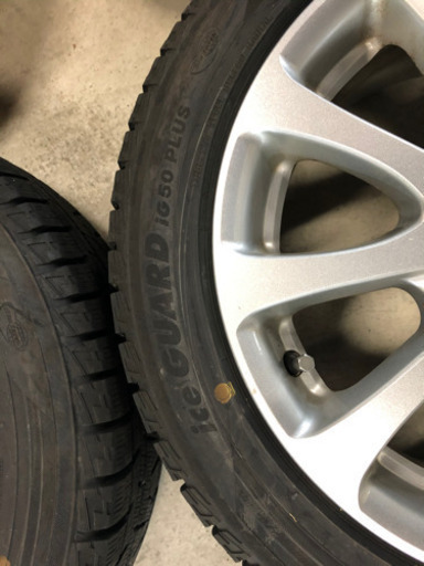 ヨコハマ ice GUARD ig50PLUSホイール付きスタッドレス4本セット