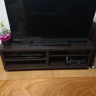 ☆訳あり☆キャスター付きテレビ台 無料