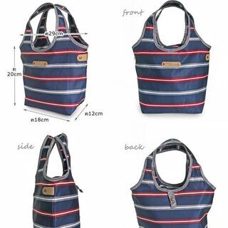【新品・未開封】【選べる8種類】保冷保温ランチバッグ バルーン型 Sサイズ 軽量 保冷バッグ クーラーバッグ 折りたたみ お弁当 サブバッグ 保冷エコバッグ ファスナー】の画像