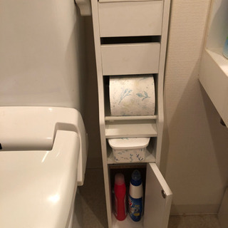 差し上げます【9/12処分予定】あると便利！　トイレ隙間収納　ト...