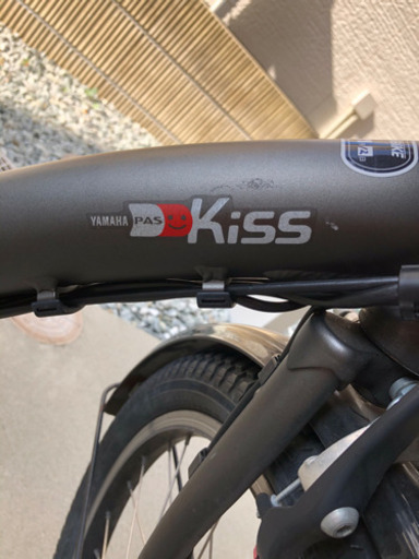 [YAMHA PAS KISS]2016年購入　幼稚園などの送り迎えも楽々♪