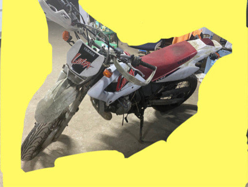 即購入禁止　ヤマハ・YAMAHA ランツァ・LANZA 後期？カスタム　モタード