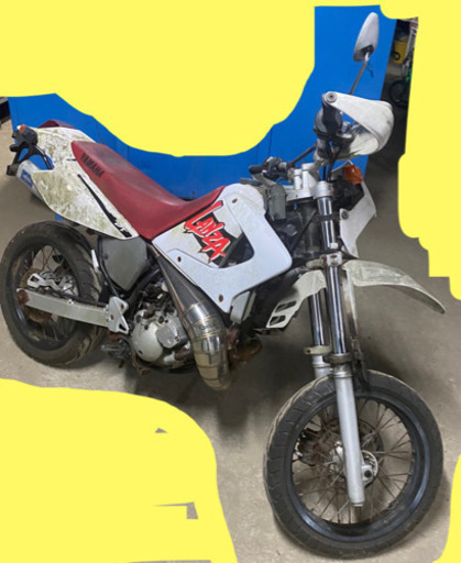 即購入禁止　ヤマハ・YAMAHA ランツァ・LANZA 後期？カスタム　モタード