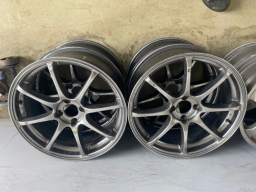 週末限定特価！PCD100 4穴　17インチホイール　アドバンレーシング風