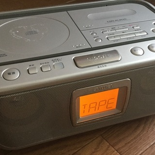 ★購入者決定★差し上げます　aiwaアイワ　CDカセットラジカセ...